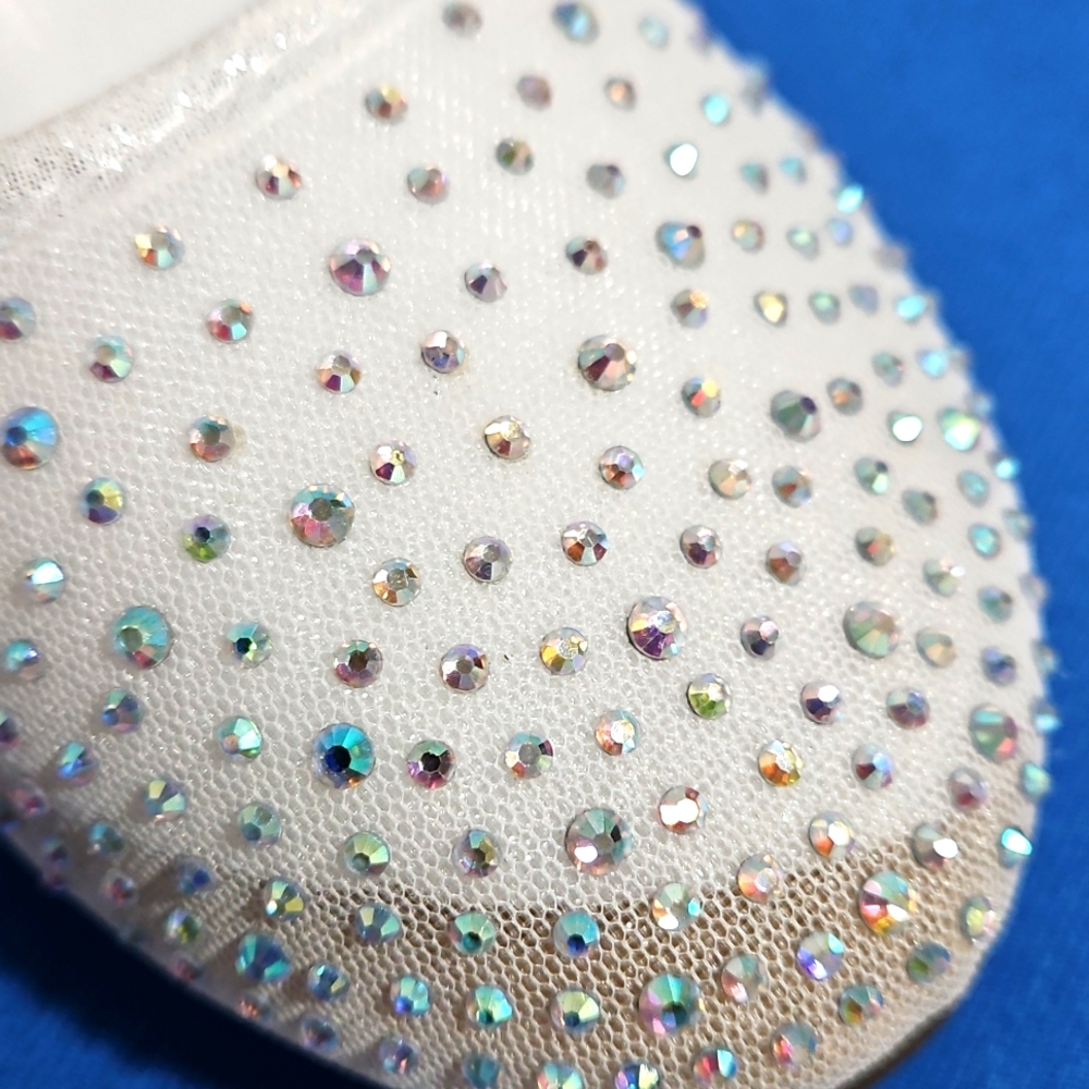 Magic White Rhinestone Shoes - Picture 2 of 6